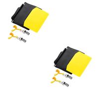 Toddmomy 2pcs Soccer Referee Set Complete Kit Red Yellow Cards Metal Whistles Scorecard Pencil Pocket Book for Football Games