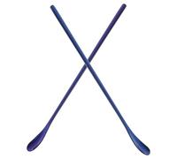 Toddmomy 2Pcs Stainless Steel Reptile Feeding Spoon Small Pet Food Scooper for Lizards and Small Animals Long Handle Scoop for Solid and Liquid Ingredients