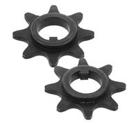 Toddmomy 2pcs Steel Planer Sprocket Replacement Parts Power Tool Drive Gears for Workshop Planer Repair Enhancing Cutting Performance Compatible for Woodworking Maintenance