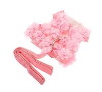 Toddmomy 2pcs Stereo Flower Traction Chest for Dogs and Puppies Breathable Design Random for Spring Walks