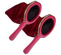 Toddmomy 2pcs Stretch Bag Props Prank Coin Trick Stage Prop Change Bag Zipper Twisting Handle Make It Appear Disappear
