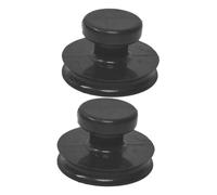 Toddmomy 2pcs Suction Cups for Singing Bowl Replacement Handle Secure Meditation Bowl Holders Easy to Clean Suction Tool for Spiritual Practice Versatile Design