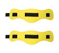 Toddmomy 2pcs Swim Training Belt With Floatation Water Workout Aid For Beginners Emergency Rescue Comfortable Fit Versatile Use Pool Exercise Equipment Yellow