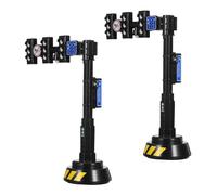 Toddmomy 2pcs Traffic Light Toy: Simulated Red/Yellow/Green Traffic Signal Light Toy with Sound Effects - Kids Learning Model for Preschool Classroom