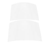 Toddmomy 2pcs Transparent Ripple Board for Magician Tricks Invisibility Shield Lenticular Lens Card Illusion Blanks High Clarity Close Up Gimmicks for Performances