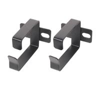 Toddmomy 2pcs Vertical Server Rack Cable Management Hook - Network Rack-Mount Cord Organizer with Screws - Cable Manager for Cabinets, 2.6x1.8x1.6in