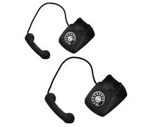 Toddmomy 2pcs Vintage Miniature Telephone Prop Realistic Old Fashioned Alloy Phone Model for Dollhouse Bedroom Scene Creative Retro Furniture Accessories for Desk Decor and Play