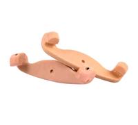 Toddmomy 2pcs Violin Shoulder Rest for 4/4-3/4 Violin Universal Size Comfortable Abs and Silicone Material Non-slip Support at Music Classroom Or Home