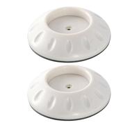 Toddmomy 2pcs Wall Protector Wall Bumper Guard for Pet Safety Sl esign Large Bearing Force Tpr Material from Damage for Home Curtain Rod Installation