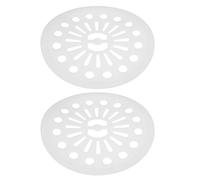 Toddmomy 2pcs Washing Machine Spinner Cap Replacement, Plastic round Washer Press Cover Universal Compatibility and Easy Installation for Laundry Room Use