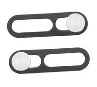 Toddmomy 2pcs Webcam Covers Camera Privacy Slider for Smartphone 15/15 Plus Front Lens Protection Silver Anti-hacking Phone Camera Protector