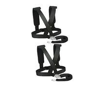 Toddmomy 2pcs Weight Bearing Shoulder Straps Sled Harness Training Belt for Strength Training and Speed Improvement Buckles Portable Fitness Equipment for Gym and Outdoor Use