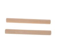 Toddmomy 2pcs Wooden Rhythm Sticks Music Beating Sticks Hardwood Percussion Instrument for Early Education and Classroom Use with Smooth Rounded Edges