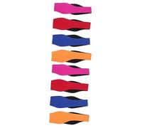 Toddmomy 2sets Adjustable Swim Headband Breathable Ear Covers for Water Activities Neoprene Material Comfortable Design for Men and Women for Swimming and Diving 4pcs*2