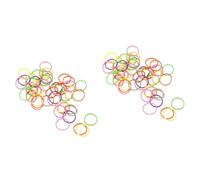 Toddmomy 2sets Cute Dog Hair Bows for Small Dogs Large Hair Bands Knots for Pet Grooming 170pcs*2