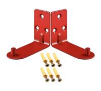 Toddmomy 2sets Fire Extinguisher Bracket Holder with Angled Hole for Secure Mounting Heavy Duty Wall Hook Supports to Lb Extinguishers Easy Installation for Home Garage Workshop Office