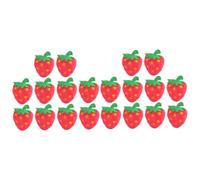 Toddmomy 2sets Strawberry Cat Toy Plush Strawberry Decor Pet Chew Toy Catnip Catnip Plaything for Cats 10pcs*2