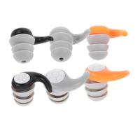 Toddmomy 3 Pairs Silicone for Sleeping and Concerts Reusable Noise Reduction with Human Ear Fit Design Comfortable for Men and Women Compact for Swimming and Sports Use