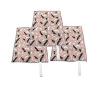 Toddmomy 3 Pcs Lightweight Foldable Outdoor Sitting Mat Oxford Camping Seat Cushion with Thick Epe Foam Padding Portable Mini Sit Pad for Hiking Picnic Backpacking and Mountaineering