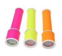 Toddmomy 3 Sets DIY Kaleidoscope Making Materials Kit for Educational Handmade Craft Supplies Creative Imagination Development Learning Random Color