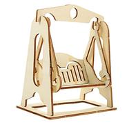Toddmomy 3 Sets Wooden Puzzle Assembly for Educational DIY Swing Puzzle Crafting for Enhances Hand Eye Coordination and Intellectual Development