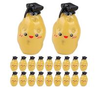 Toddmomy 30pcs Affirmation Potato Graduation gift for Christmas Party Favors Mini Resin Potatoes Figurines Artificial Vegetable for Classroom Rewards Fairy Garden