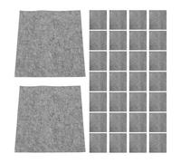 Toddmomy 30pcs Bird Cage Felt Liners Precut Disposable Pad for Parrots Chickens Pet Birds Water Absorbent Cage Tray Liners