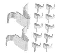 Toddmomy 30pcs Heavy Duty Cabinet Shelf Clips for Secure and Shelving Strong Iron Brackets with Fit for Office Furniture Supporting Heavy Loads and Preventing Sagging
