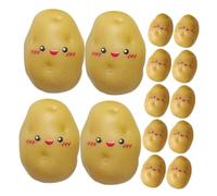 Toddmomy 30Pcs Mini Artificial Potatoes Realistic Resin Potato Ornaments for Home Decor Versatile Decorations for Valentine Day Graduation and Christmas Lightweight and