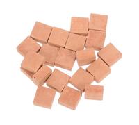 Toddmomy 30pcs Miniature Bricks for Diy Dollhouse Building Realistic Red Brick Models for Creative Micro Landscape Scenes and Crafts Enhance Skills and Imagination