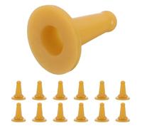 Toddmomy 30pcs Silicone Pet Nursing Nipples Replacement Bottle Teats for Newborn Puppies Kittens Rabbits and Small Animals Leakproof Universal Fit Feeding Accessory for New Pet Owners