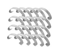 Toddmomy 30pcs Steel Wire Cage Door Hooks Hooks for Poultry Cages Creative Design for Easy Installation Space-saving for Livestock Farms