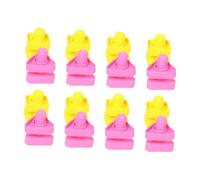 Toddmomy 32 Pairs Matching for Colorful Screw Nut Building Game Shapes Rainbow Colors Fine Motor Skills Development Safe Plastic Educational Plaything