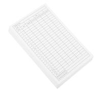 Toddmomy 32Pcs Golf Scorecards on Coated Paper for Tournament and Casual Play - Pocket-Size Golf Score Keeper Sheets for Accurate Scoring