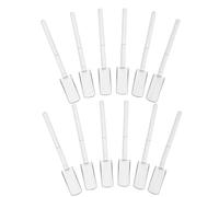 Toddmomy 32pcs Nail Display Sticks for Nail Art Practice and Polish Storage Plastic Material with Easy to Clean Surface Present Multiple Samples at Home the Go