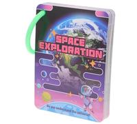 Toddmomy 34pcs Educational Space Planet Flash Cards for Creative Learning Tool for Boys and Easy to Use Interactive Learning Cards for Early Childhood Education Enhancing Cognitive Skills