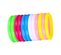 Toddmomy 36pcs Glow Bracelet Women Candy Plastic Jewelry Bracelets Uv Party Festival Accessories Girls