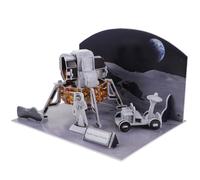 Toddmomy 3D Lunar Module Spaceship Puzzle for Ages 3-5, Educational DIY Space Outer Space and Solar System Model, Science STEM Puzzle Set for