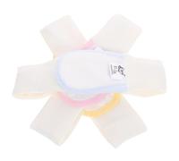 Toddmomy 3pcs Adjustable Diaper Fixing Belts with Elastic Patch Diaper Secure Bands for Leak Prevention Comfortable and Durable Nappy Holders Multi Color