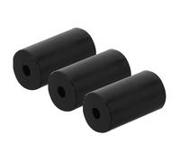 Toddmomy 3pcs Archery Rubber Stopper Bow String Stopper, Chloroprene Rubber, Black, Vibration Reduction, Universal Compatibility, for Arrows and Archery Setups, Archers, Rigorous Practice