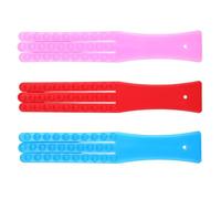 Toddmomy 3pcs Body Beating Stick and Full-Body Meridian Tapping Tool Set for Stress Relief and Meridian Comfort, Handheld Massage Hammer for Wellness Random Color