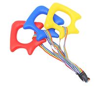 Toddmomy 3pcs Boys and Girls Walking Rope Round Handles, Reusable Webbing and Pp Material Safety Leash for Toddlers, for Outings and Participating in Activities to Keep Random Color