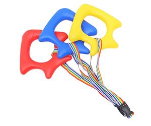 Toddmomy 3pcs Boys and Girls Walking Rope Round Handles, Reusable Webbing and Pp Material Safety Leash for Toddlers, for Outings and Participating in Activities to Keep Random Color