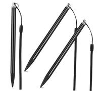 Toddmomy 3pcs Capacitive Stylus Pen Touchscreen Retractable Like Ergonomic Write Stylus with Spring Rope Tablet Pen Fine Tip Universal with Rope Black