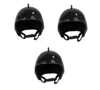 Toddmomy 3pcs Chickens Pet Headgear Helmet Protective Pet Helmet Bird Hat Sun Rain Protection Accessories