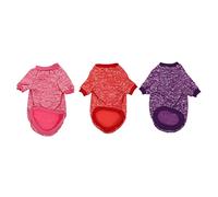 Toddmomy 3pcs Clothes for Pets Cold Apparel Coats Puppy Clothes Dogs Sweaters Pet Clothes Ups Dog Sweater Doggie Clothes Dress up for Dogs Clothing Small Dog Coat Small Dogs Outfits Cotton