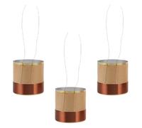 Toddmomy 3pcs Copper Speaker Voice Coil 35.5mm 4ω Bass Woofer Replacement Coil for Speaker Repair and Audio Systems