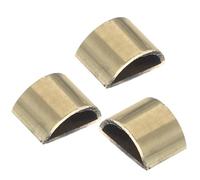 Toddmomy 3pcs Copper Violin Bow End Screw Rings Durable Low Screw Rings for Violin Tailpiece Easy to Use Musical Instrument Repair Parts Exceptional Stability and Sound Conductivity