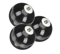 Toddmomy 3Pcs Cue Ball Smooth Surface Billiard Training Balls for Pool Practice Household Game Use Replacement for Players of All Skill Levels