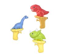 Toddmomy 3pcs Dinosaur Water Soaker Set for High Grade Plastic Water for Outdoor Pool Beach Lawn Parties Boys